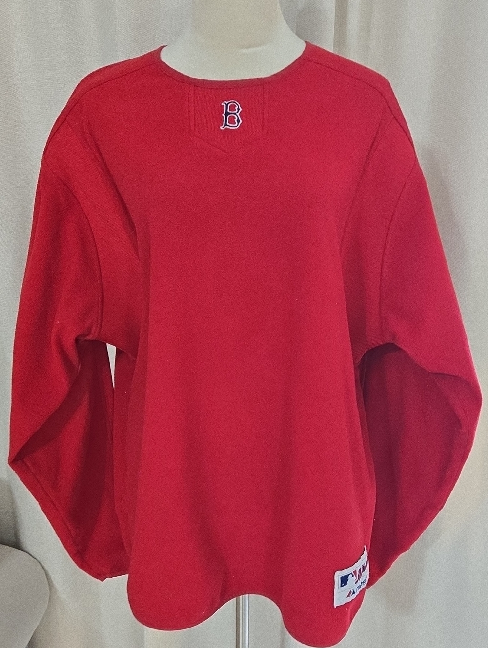 Boston Red Sox Authentic Collection Majestic MLB Performance Fleece Pullover L